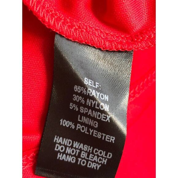 Lulus Believe in Love Dress Sleeveless Backless Skater Fit Flare Mini Red NWT S - Picture 6 of 9